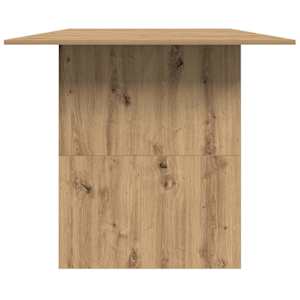 Jídelní stůl dub artisan 180x90x76 cm kompozitní dřevo - obrázek 6