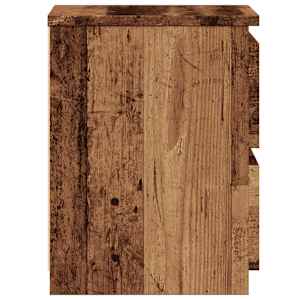 Noční stolek old wood 30 x 30 x 40 cm kompozitní dřevo - obrázek 6