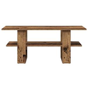 Konferenční stolek old wood 102 x 55 x 42 cm kompozitní dřevo - obrázek 4