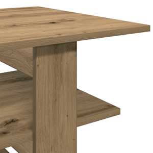 Konferenční stolek dub artisan 102x55x42 cm kompozitní dřevo - obrázek 7