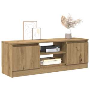 TV stolek dub artisan 102x30x36 kompozitní dřevo - obrázek 3