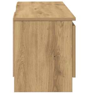 TV stolek dub artisan 102x30x36 kompozitní dřevo - obrázek 5