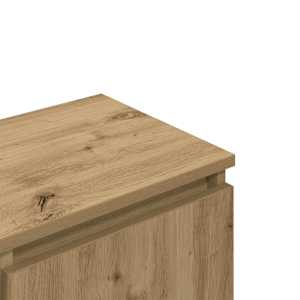 TV stolek dub artisan 102x30x36 kompozitní dřevo - obrázek 8
