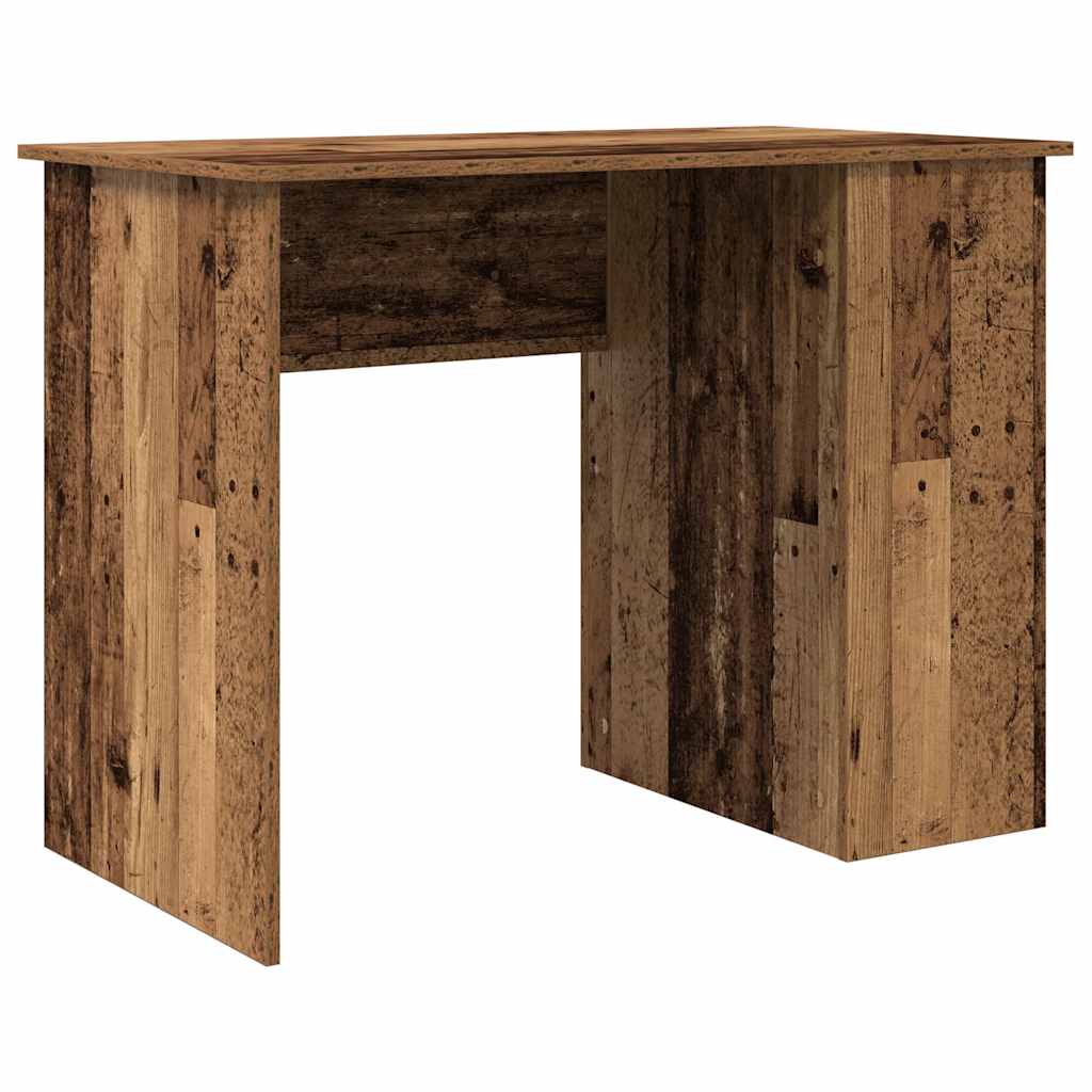 vidaXL Psací stůl old wood 100x55x75 cm kompozitní dřevo