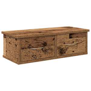 Nástěnná skříňka old wood 60x26x18,5 cm kompozitní dřevo - obrázek 2