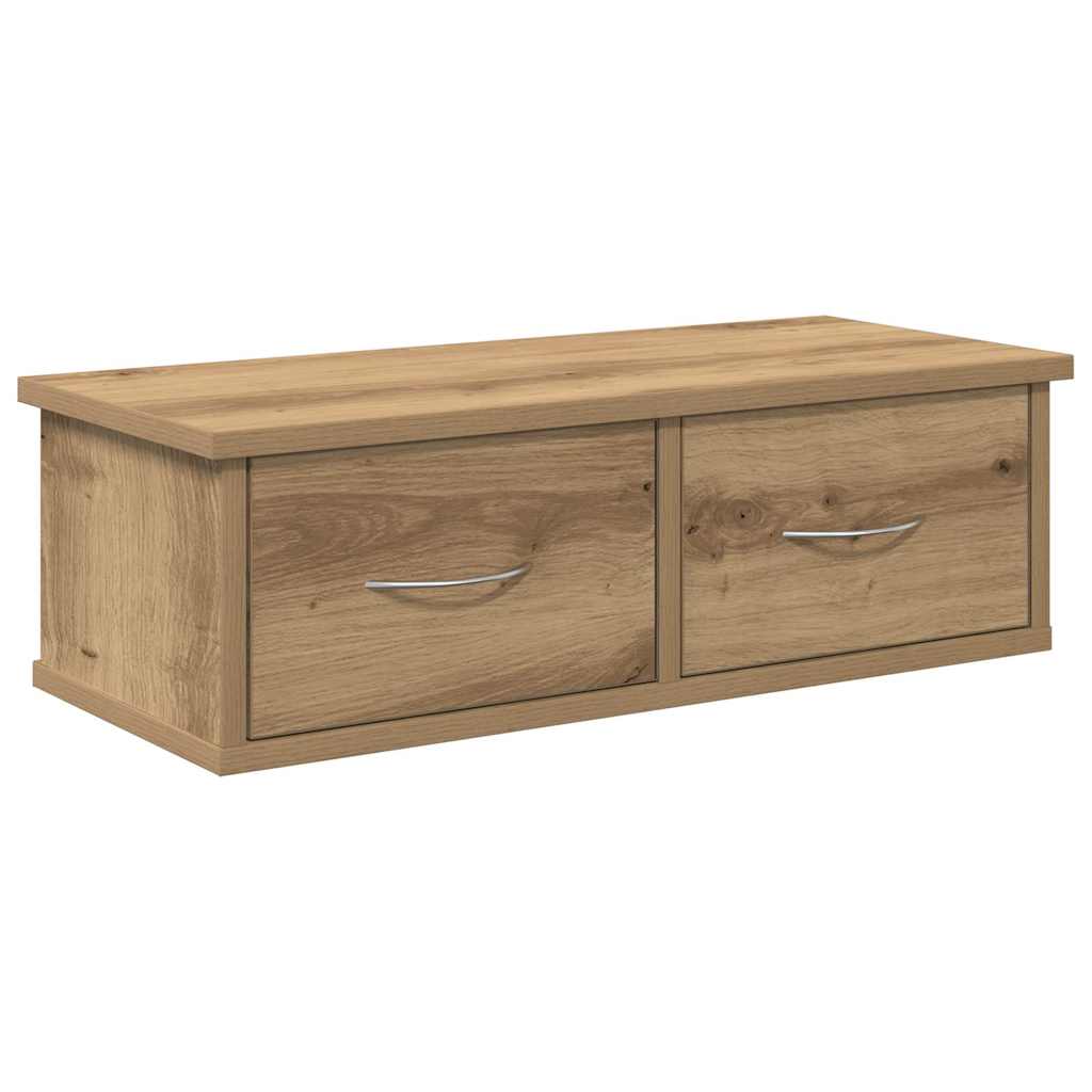 vidaXL Nástěnná skříňka dub artisan 60x26x18,5 cm kompozitní dřevo