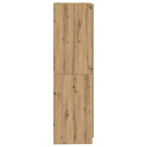 Šatní skříň dub artisan 80 x 52 x 180 cm kompozitní dřevo - obrázek 5