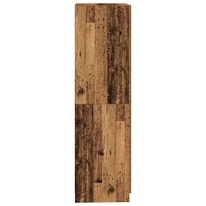 Šatní skříň old wood 90 x 52 x 200 cm kompozitní dřevo - obrázek 5