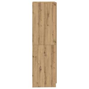 Šatní skříň dub artisan 90 x 52 x 200 cm kompozitní dřevo - obrázek 5