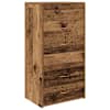 vidaXL 6 sahtliga puhvetkapp vana puit 50x34x96 cm tehniline puit