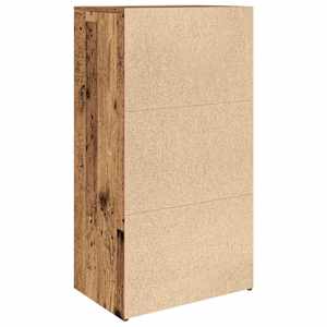 Příborník se 6 zásuvkami old wood 50 x 34 x 96 cm dřevotříska - obrázek 6