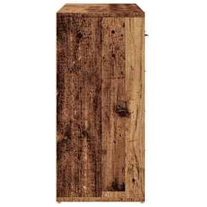 Příborník old wood 88 x 30 x 64 cm kompozitní dřevo - obrázek 5