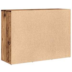 Příborník old wood 88 x 30 x 64 cm kompozitní dřevo - obrázek 6