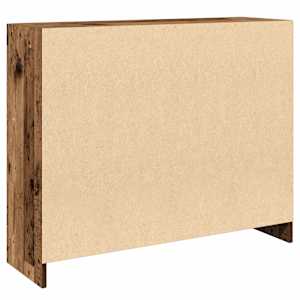 Příborník old wood 91x28x75 cm kompozitní dřevo - obrázek 7