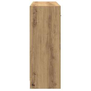 Příborník dub artisan 91x28x75 cm kompozitní dřevo - obrázek 5