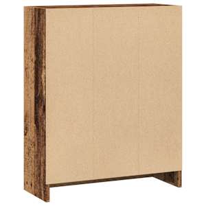 Knihovna old wood 60 x 24 x 76 cm kompozitní dřevo - obrázek 6