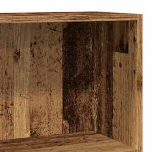 Knihovna old wood 60 x 24 x 76 cm kompozitní dřevo - obrázek 7