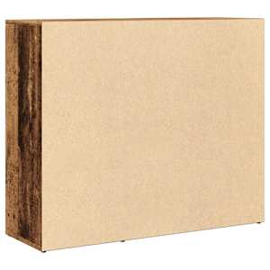 Příborník old wood 91 x 29,5 x 75 cm kompozitní dřevo - obrázek 6