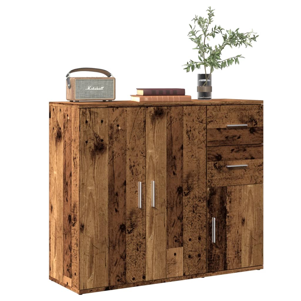 Sideboard Altholz-Optik 91×29,5×75 cm Holzwerkstoff