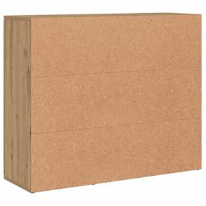 Příborník Artisan Dub 91x29,5x75 cm Konstrukce dřeva - obrázek 6