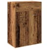 vidaXL Kingakapp Old Wood 60x35x84 cm Engineered Wood