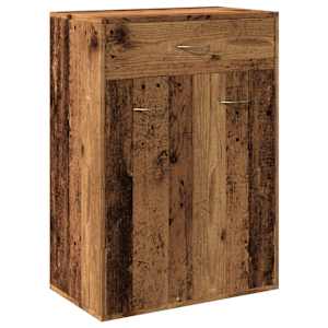 Botník old wood 60 x 35 x 84 cm kompozitní dřevo - obrázek 2