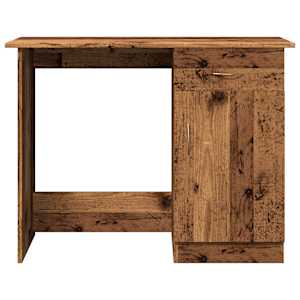 Psací stůl old wood 100 x 50 x 76 cm kompozitní dřevo - obrázek 4