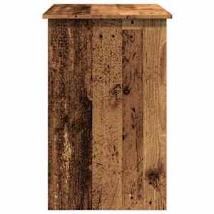 Psací stůl old wood 100 x 50 x 76 cm kompozitní dřevo - obrázek 6