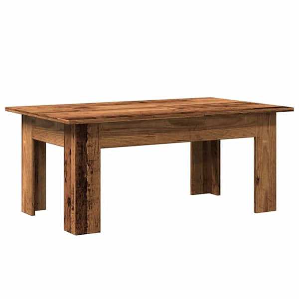vidaXL diivanilaud Old Wood 100x60x42 cm Engineered Wood