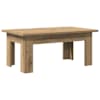 vidaXL diivanilaud Artisan tamm 100x60x42 cm ehituspuit