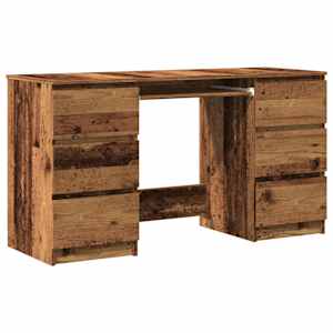 vidaXL Kirjutuslaud Vana puit 140x50x77 cm Engineered Wood