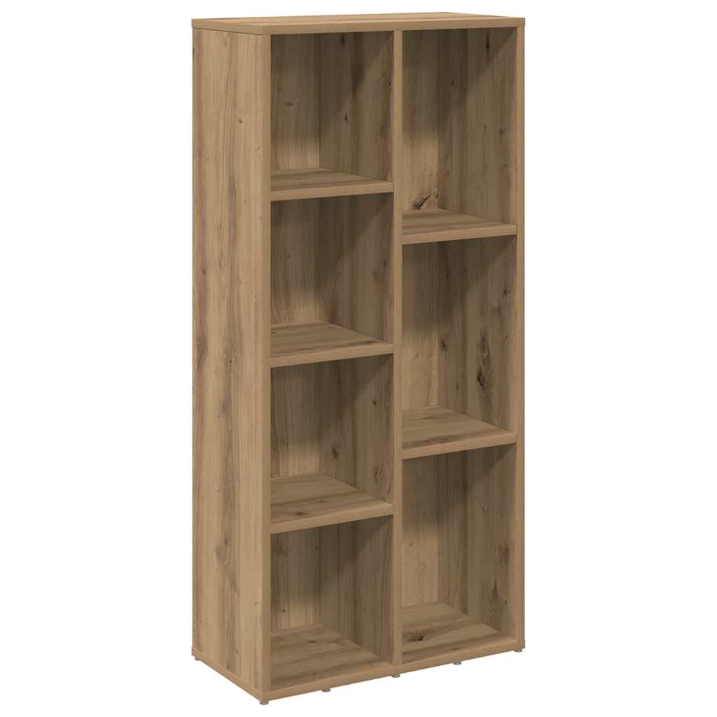 E-shop vidaXL Knižnica dub artisan 50x25x104 cm