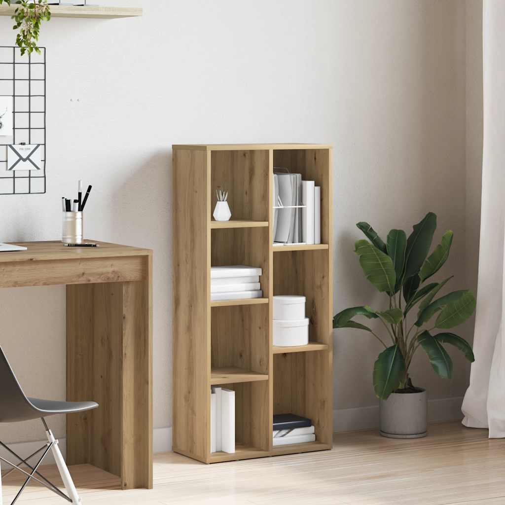 Thumbnail - vidaXL Bücherregal Artisan-Eiche 50x25x104 cm
