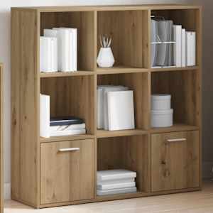 Knihovna dub artisan 98 x 29 x 97,5 cm kompozitní dřevo - obrázek 3