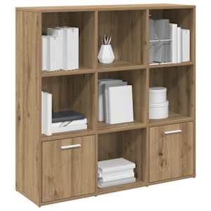 Knihovna dub artisan 98 x 29 x 97,5 cm kompozitní dřevo - obrázek 4