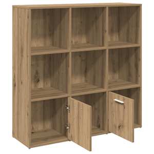 Knihovna dub artisan 98 x 29 x 97,5 cm kompozitní dřevo - obrázek 5