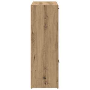 Knihovna dub artisan 60,5 x 30 x 90 cm kompozitní dřevo - obrázek 7