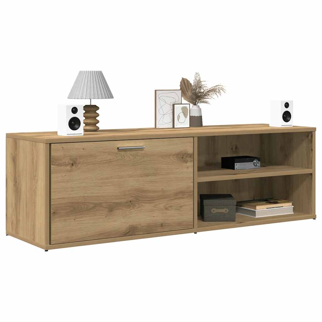 vidaXL TV-Schrank Artisan-Eiche 120x34x37 cm Holzwerkstoff