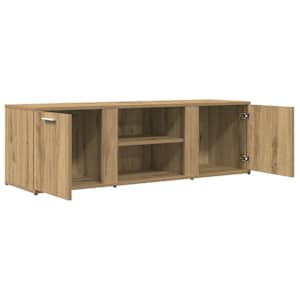 TV skříňka dub artisan 120 x 34 x 37 cm kompozitní dřevo - obrázek 5