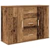 vidaXL puhvetkapp Vana puit 90x29,5x65 cm Engineered Wood
