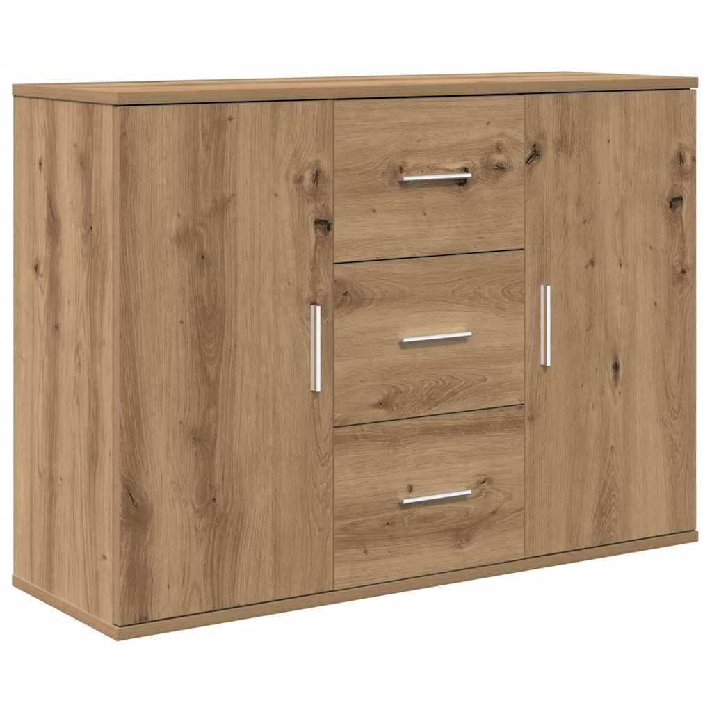 Thumbnail - vidaXL Sideboard Artisan-Eiche 90x29,5x65 cm Holzwerkstoff