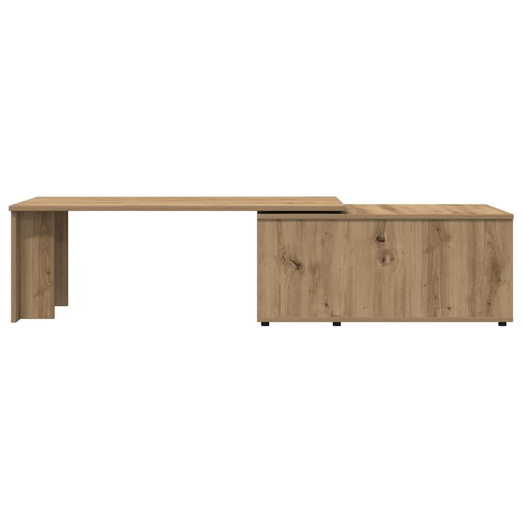 Thumbnail - vidaXL Couchtisch Artisan-Eiche 150x50x35 cm Holzwerkstoff