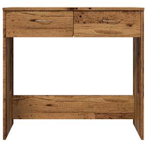 Psací stůl old wood 80 x 40 x 75 cm kompozitní dřevo - obrázek 5