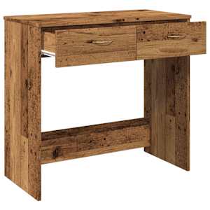 Psací stůl old wood 80 x 40 x 75 cm kompozitní dřevo - obrázek 6