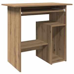 Psací stůl dub artisan 80 x 45 x 74 cm kompozitní dřevo - obrázek 2