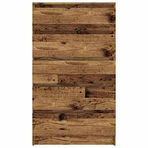 Zásuvková komoda old wood 60 x 36 x 103 cm kompozitní dřevo - obrázek 4