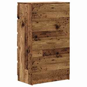 Zásuvková komoda old wood 60 x 36 x 103 cm kompozitní dřevo - obrázek 6