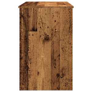 Psací stůl old wood 100 x 50 x 76 cm kompozitní dřevo - obrázek 6