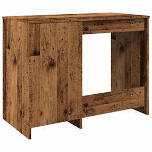 Psací stůl old wood 100 x 50 x 76 cm kompozitní dřevo - obrázek 7