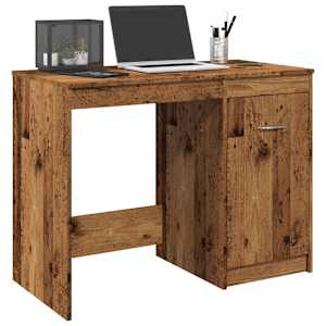 Psací stůl old wood 100 x 50 x 76 cm kompozitní dřevo - obrázek 1